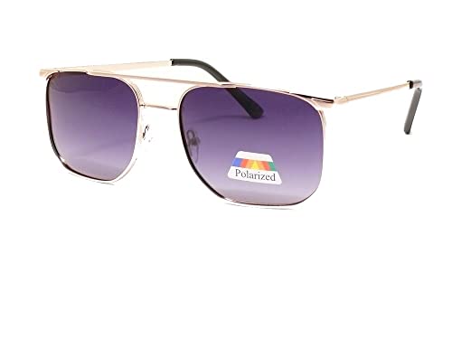 cityvision LUNETTES DE SOLEIL POLARISANTES VERRES POLARISES AVIATEUR 201439 (monture dorée verres mauve) Cover