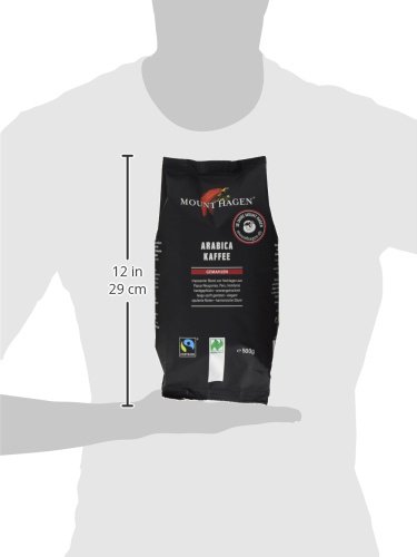 Kaffeepulver Mount Hagen Röstkaffee gemahlen Fair Trade