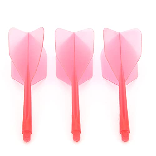 Fléchettes et ailettes qui ne cassent plus, kit Bnineteenteam 2BA rouge haute résistance