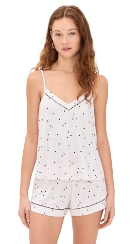 Eberjey Women's Fiona Double V Cami & Shorts Pajama Set