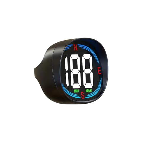 Docbraces Universal HUD GPS Speedometer Plug and Play with USB Connection, Car Heads-up Display for...