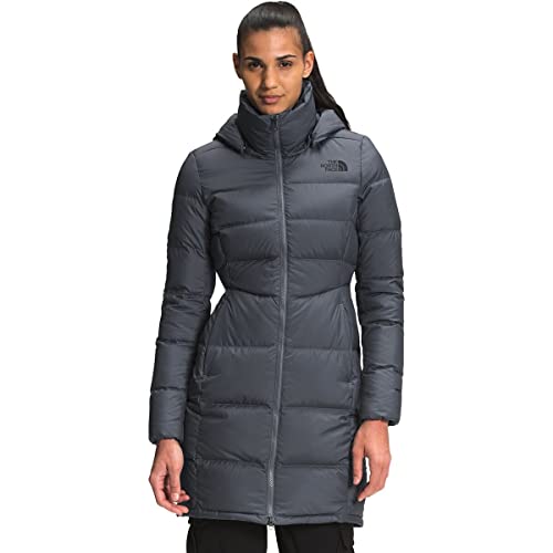 Parca feminina Metropolis III - cinza médio mesclado, Cinza Vanadis, P