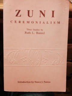 Paperback Zuni Ceremonialism Book