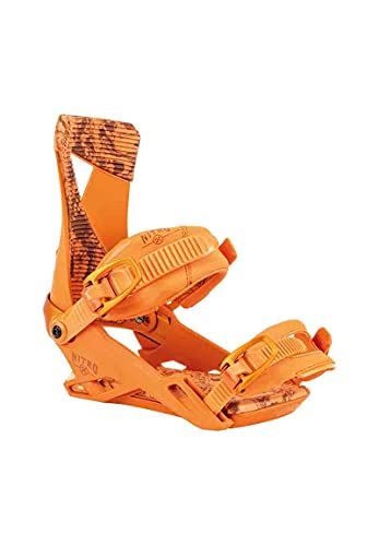 Nitro Zero Bdg 22 Fijaciones Para Snow, Hombre, F.C.S. -Naranja, M