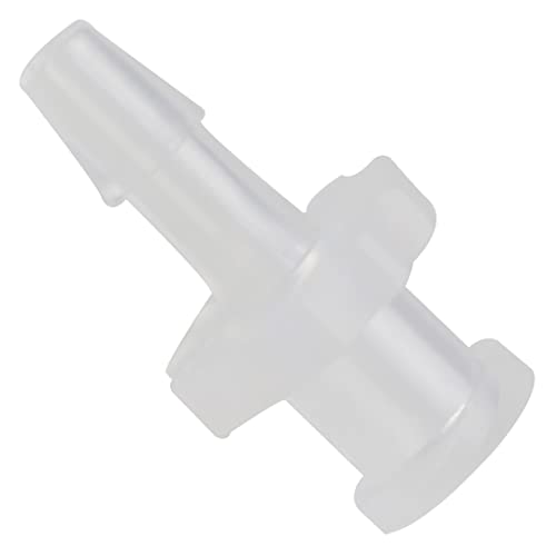 MEETOOT 10 adaptadores de manguera de policarbonato hembra Luer Lock de 1/8 pulgadas para laboratorio bioquímico/instrumentos analíticos, maquinaria de alimentos y equipos de acuario