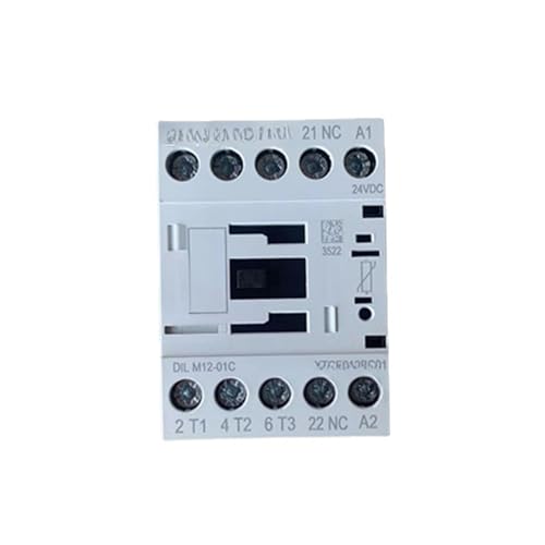 Contacteur DILM12-01C anti-surchauffe bobine 24V CC 12A XTCE012BC01 fiable