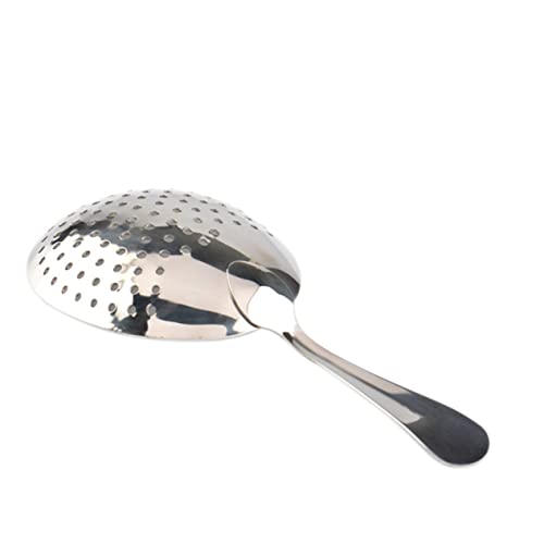 Garneck Stainless Steel Strainer Bar Strainer Stops Ice Fruit Chunks Essential Barware