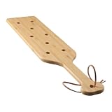 diyhub 14inch Wooden Paddle with Airflow Holes Unfinished Wooden Paddle for Craftwood DIY