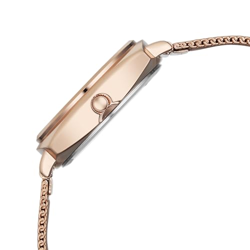 Image of Fastrack Stunners X Quartz Analog with Rose Gold Dial Rose Gold Stainless Steel Strap Watch for Girls - 68043WM06