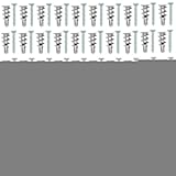 Touosy 50 Stück Rigipsdübel, Selbstbohrender Gipskartondübel mit Schrauben, Rigips Dübel Selbstbohrende Hohlraumdübel für Rigips für Beton Ziegeln Rigipsplatten Gipskartonplatten Trockenbau Dübel (B)