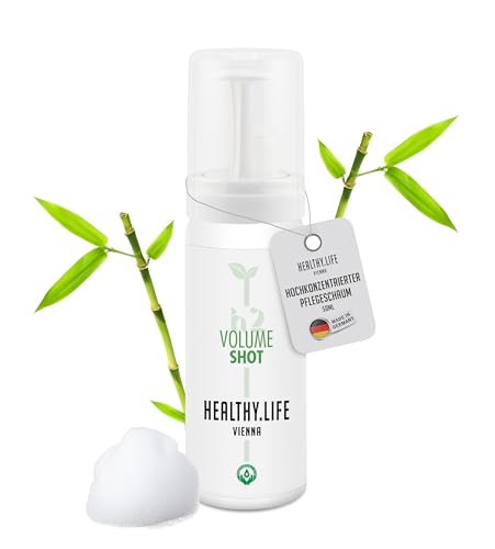 HLV – Espuma para el cabello altamente concentrada, espuma de cuidado para cabello fino, espuma para el cabello que aporta plenitud y fuerza, cuidado del cabello para más volumen, mejora la estructura