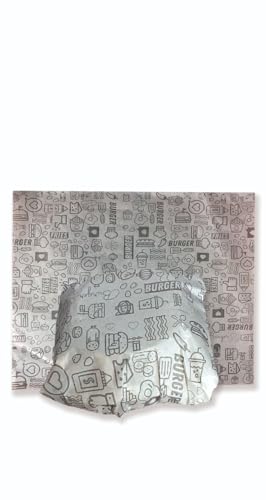 Papel Acoplado para Hamburguer e Lanches 36x45cm Com 500 Unidades