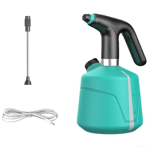 Praktische 2 l elektrische Sprühflasche, automatisches Sprühgerät mit langlebiger Batterie, ideal für effiziente Pflanzenpflege (grün)