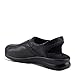 Flexus Spring Step Flexia Leather Clogs for Women - European Slingback Round Toe Slip-On Shoes - Ladies Casual Platform Clog for Work - Black EU 39 / US 8.5
