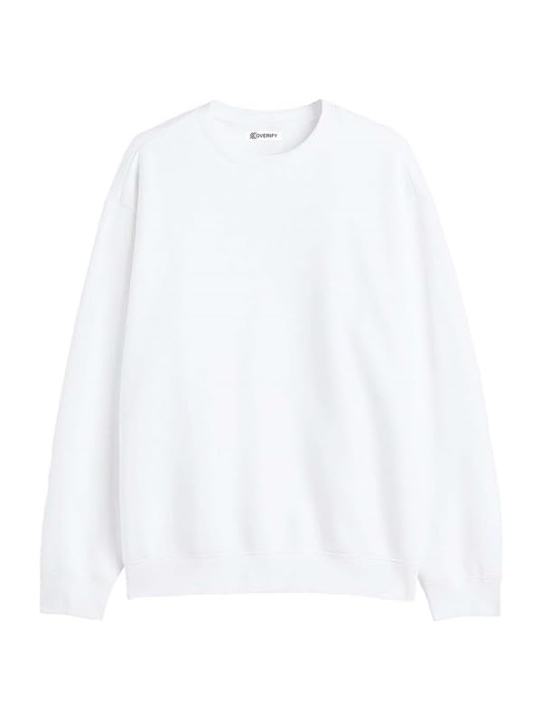 Cotton Blend Casual Winterwear Full Sleeve Sweatshirt for Men