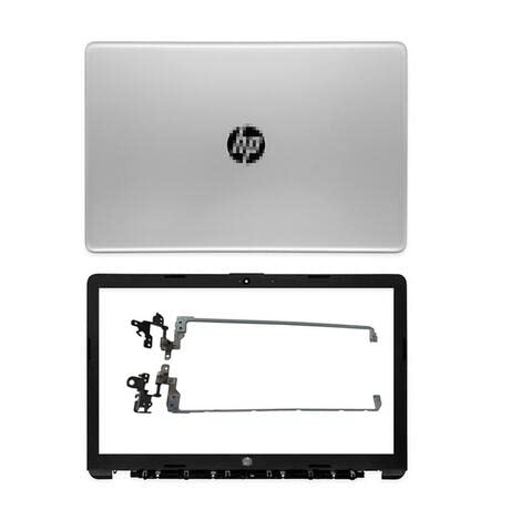 for HP 15-DA 15DA DA0XXX DA0002DX DA0012DX DA0014DX 15-DB0005DX Cover Top Rear Lid Case & Front Bezel & Screen Hinges Hinge