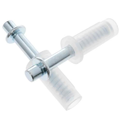 Kit de Herrajes para Clósets Lovelysp con Ruedas Guía Superior y Resorte Pivote para Puertas Bifold, 4 piezas miniatura 3