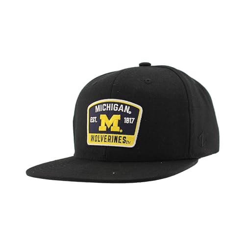 Gorra snapback plana Michigan Wolverines NCAA oficial miniatura 1