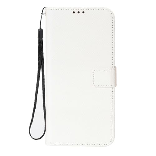 Note56X/ Note56X Pro �p�̎蒠�^�J�o�[ TPU+PU���U�[ �X�^���h�@�\ �J�[�h���[ �X�g���b�v�t�� �l�C �P�[�X �ϏՌ� CASE(�z���C�g)