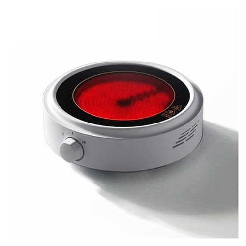 Mini calentador eléctrico de cerámica, calentador de agua y leche, estufa de hornillo, Cocina de Inducción de té hirviendo, Caldera con placa calefactora for horno,Robusto y estable