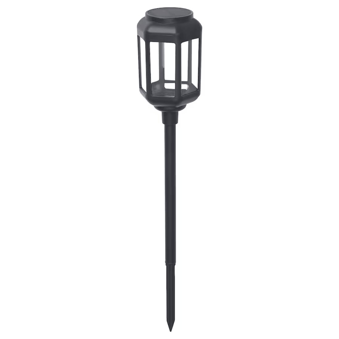 Ikea SOLVINDEN LED Solar-Powered Ground Stick, Outdoor/Clear Black-image-48