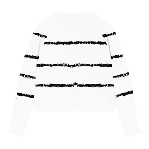 Girls Sweatshirts Trendy Oversized Preppy Long Sleeve Hooded Pullover Tops Cute Casual Winter Striped Tween Clothes3