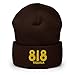 RIVEMUG 818 Tequila Cuffed Beanie Brown