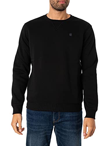G-STAR RAW Premium Core Sweater Homme, Noir (dk black D16917-C235-6484), M