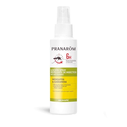 PRANAROM Aromapic Loción Antimosquitos 75 ml – Citriodiol 10 h Bebés