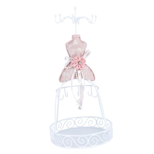 BESPORTBLE Présentoir à Bijoux Organisateur De Rangement Pour Bagues Et Petits Bibelots Présentoir Chic Support De Rangement