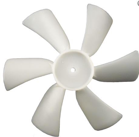 SUPCO FB601 3/16", 6C187306C1, CELCON Plastic Construction, CLOCKWISE Rotation, Fan Blade, Number of Blades: 6, Pitch: 20