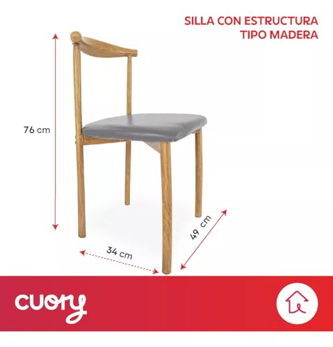 La Mejor Selección de Sillas para Comedor en madera de esta semana. 8 Imagen adicional