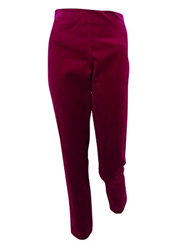 Ralph Lauren Womens Stretch Velvet Casual Cropped Pants