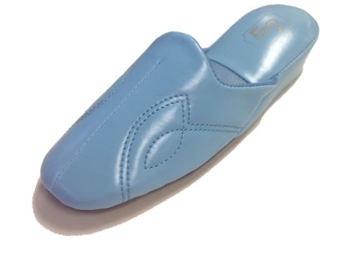 Easy Women's Lounge House Indoor Slippers Sandals Blue