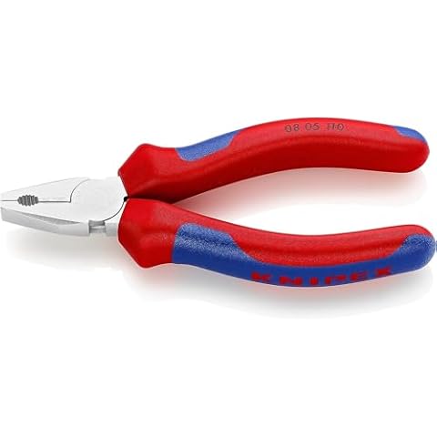 Knipex Mini Combination Pliers with Multi-Component Grips Cover