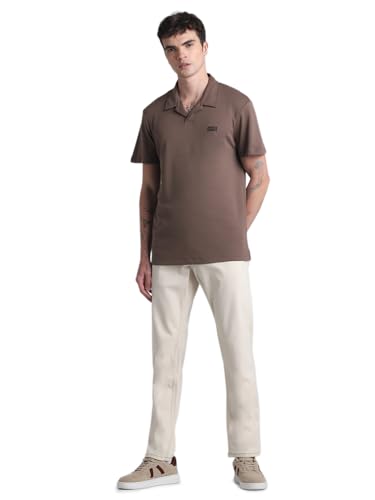 Image of Jack & Jones Polo Collar Slim Fit Pure Cotton T-Shirt