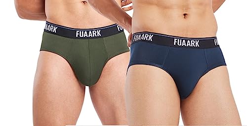 Image of FUAARK Men's Micro Modal Innerwear - Ultra-Soft & Breathable Underwear for Men (Pack of 2)