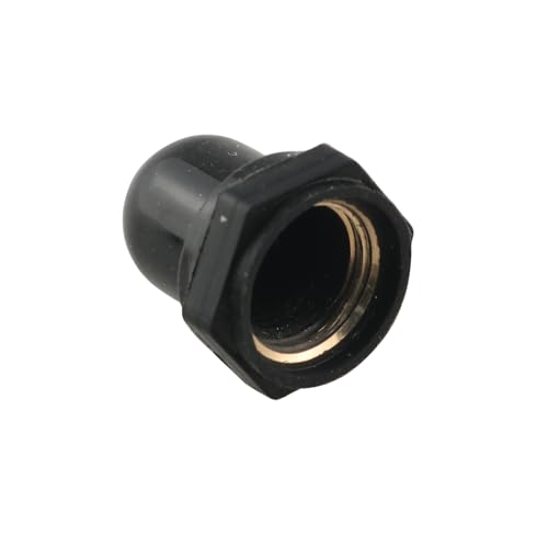 Image of ZCZQC 8PCS Silicone Miniature Overcurrent 88 98 Series Dust Cap Circuit Breaker Waterproof Dirt Resistant Dust Cover Flat Cap ID M11 Black