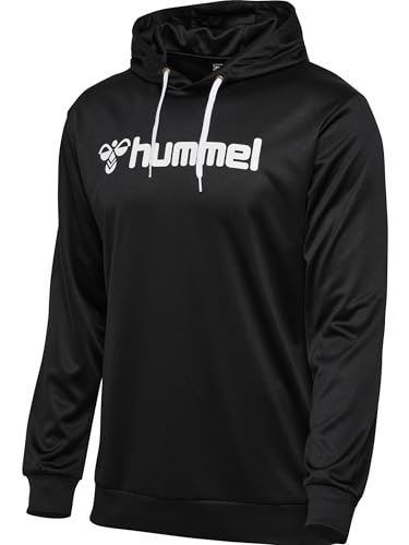 hummel Hmllogo Hoodie Sweat-Shirt à Capuche Homme Mode Coton Sportswear