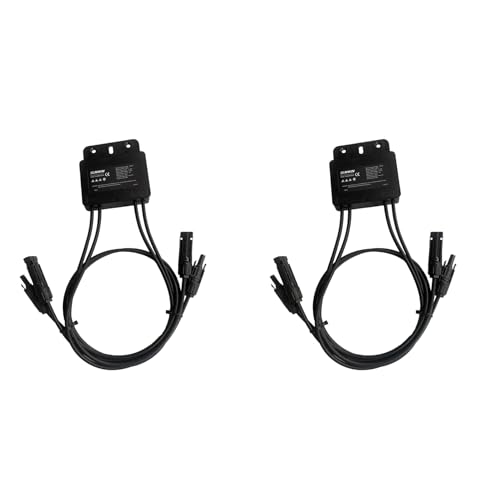Youbones 2X Optimiseur de Puissance MPPT 600W Optimiseur de Puissance Solaire Photovoltaïque Fonction PV Optimiseur Solaire 600W Optimiseur