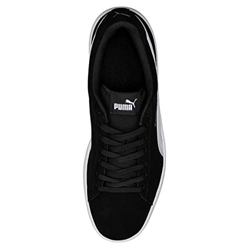 Tênis Smash V2 Bdp, Puma, Adulto Unissex, Preto/Branco/Prata, 41