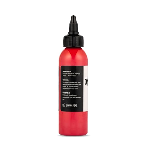 Image of Dynamic Color Hot Pink Tattoo Ink, Made in USA Since 1990, 4 oz | Sterilized and lot-numbered for full traceability; established American brand trusted by artists worldwide