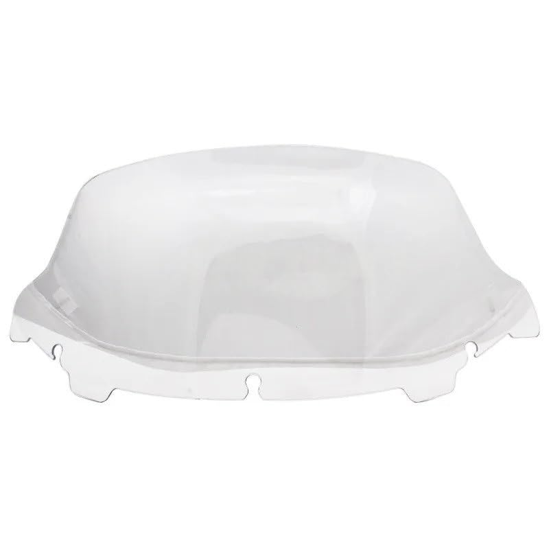Pare-brise ondulé pour Harley Touring FLHX FLHT 2014-up en version fumée, noir ou clair 4.5 7 10 pouces