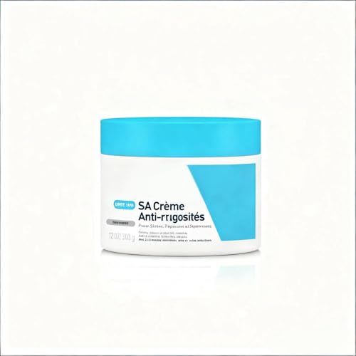 SA Urea Crema hidratante para el cuerpo, 340 g, crema hidratante para cuerpo y cara, crema para piel seca, áspera e irregular, con urea, ácido salicílico, hialurónico y 3 ceramidas esenciales