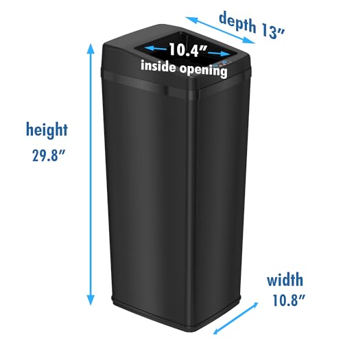 Combo de Canecas de Basura Automáticas iTouchless 14 y 2.5 Gal miniatura 6
