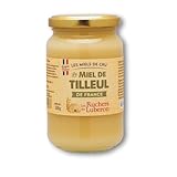 Les Ruchers du Luberon   Miel de Tilleul 500 g   Miel de Cru Français   Naturel   Non Pasteurisé   Non Filtré   Naturellement Cristallisé