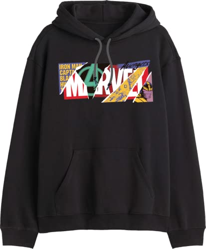 Sweatshirt à capuche homme Marvel Press Memarcosw006 pull anti-boulochage coupe ajustée