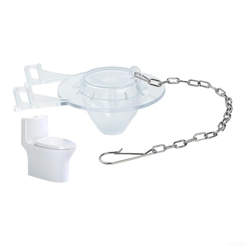 Vanne de rechange en PVC pour réservoir de toilette de 5,1 cm, compatible avec la plupart des réservoirs de toilettes vintage