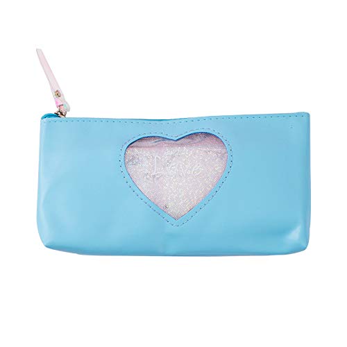 Laser Love Japanese Girl Heart To Take The Original Cebu Wind Transparent Pen Bag Small