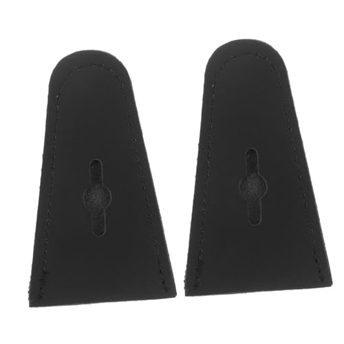 BCOATH 1 Pair Protective Cover for Tips - Limb Tip Guard Faux - Leather Supply for Hunting and Target Practice